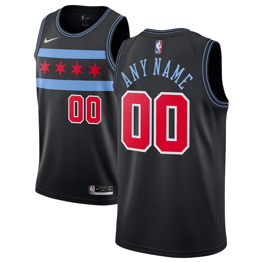 Custom, Chicago Bulls 2018/19 - City Edition - Haga click en la imagen para cerrar