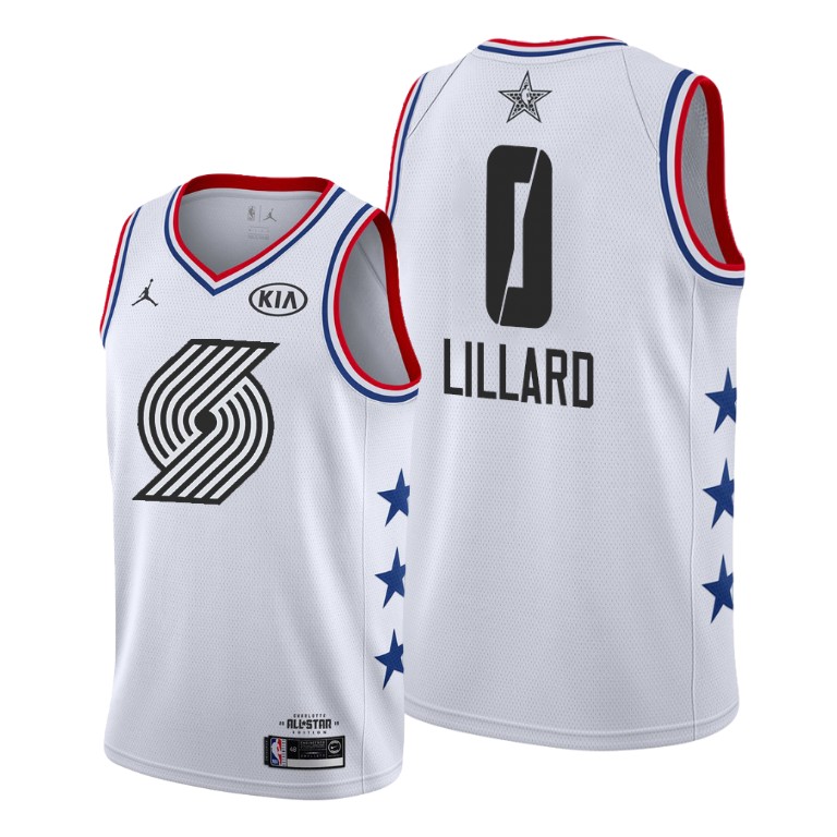 Damian Lillard - 2019 All-Star White - Haga click en la imagen para cerrar