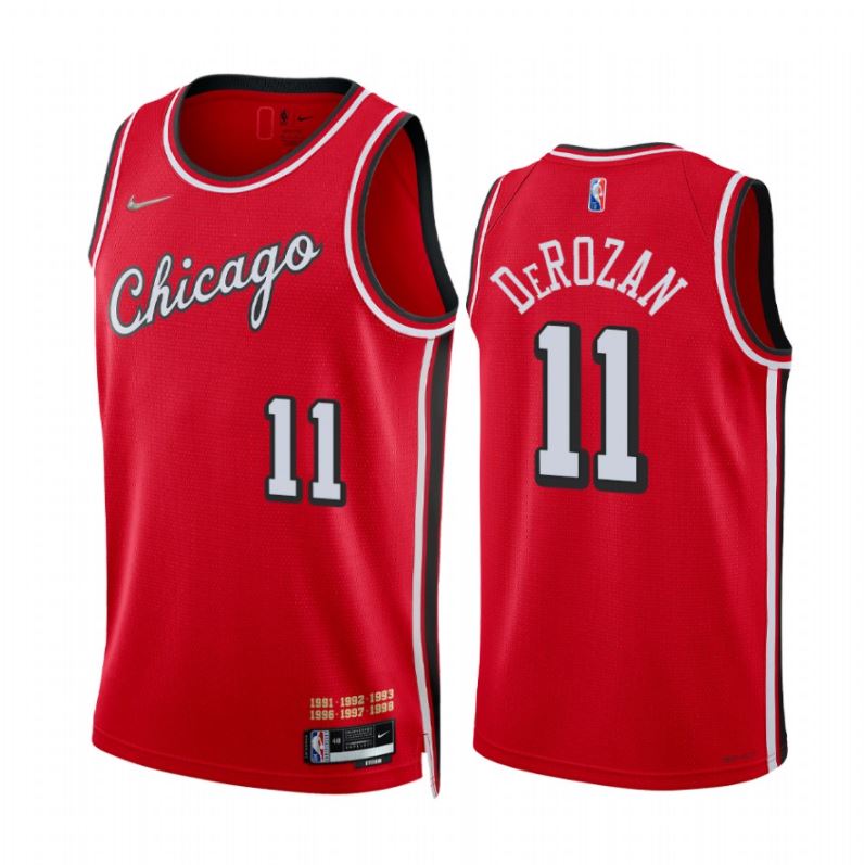 DeMar DeRozan, Chicago Bulls 2021/22 - City Edition - Haga click en la imagen para cerrar