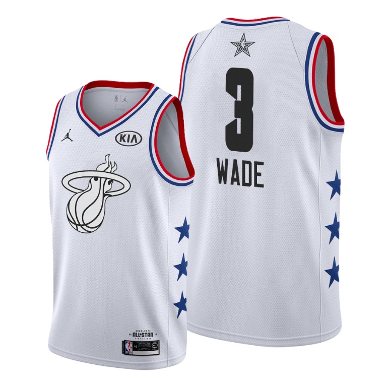Dwyane Wade - 2019 All-Star White - Haga click en la imagen para cerrar