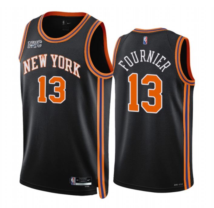 Evan Fournier, New York Knicks 2021/22 - City Edition - Haga click en la imagen para cerrar