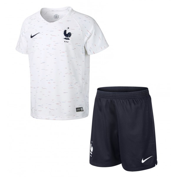 Francia 2ª equipacion Mundial 2018 - NIÑOS - Haga click en la imagen para cerrar