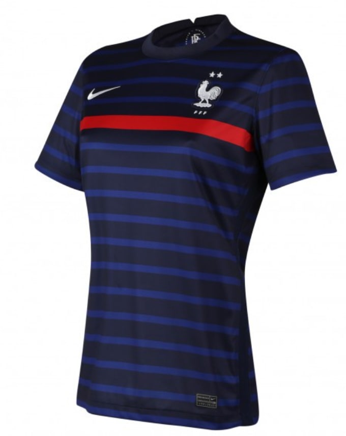 Francia 1a Equipación 2020/21 - MUJER - Haga click en la imagen para cerrar