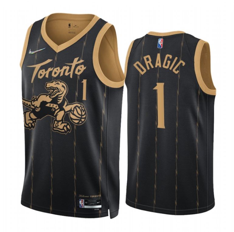 Goran Dragić, Toronto Raptors 2021/22 - City Edition - Haga click en la imagen para cerrar