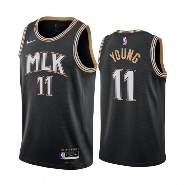 Trae Young, Atlanta Hawks 2020/21 - MLK City Edition - Haga click en la imagen para cerrar