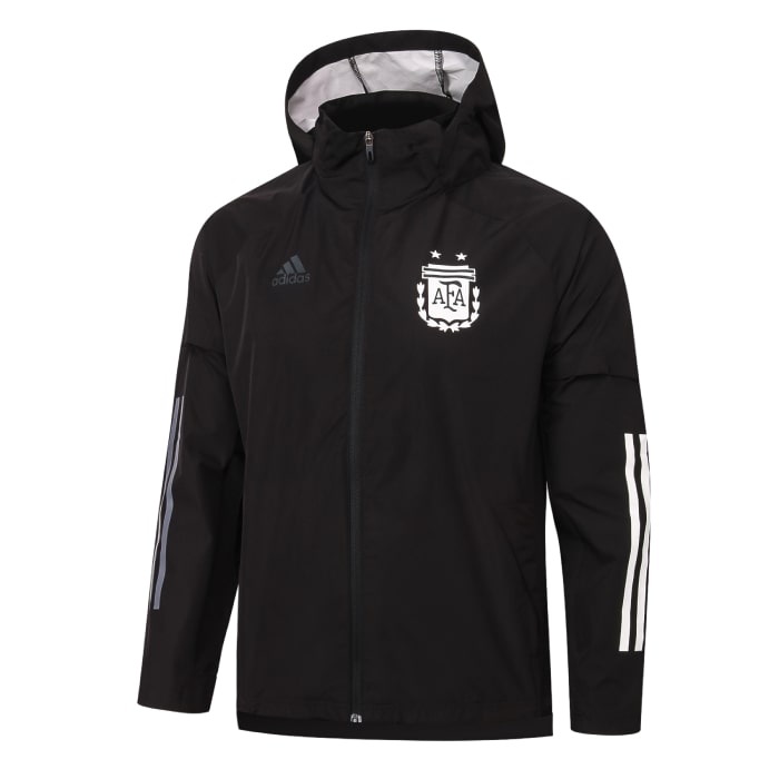 Chaqueta impermeable con capucha Argentina 2020/21 - Haga click en la imagen para cerrar