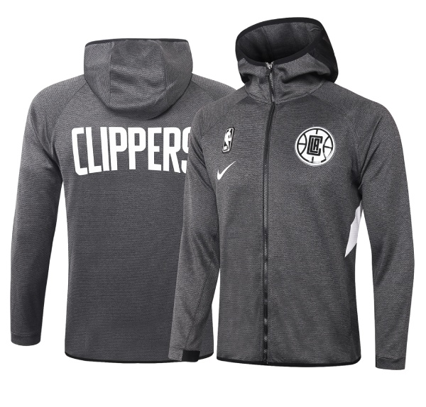 Chaqueta con capucha LA Clippers - Black - Haga click en la imagen para cerrar