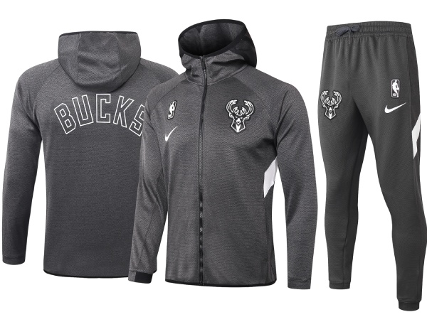 Chándal Milwaukee Bucks - Black - Haga click en la imagen para cerrar