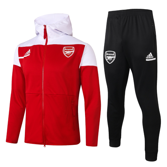Chándal Arsenal 2020/21 (Capucha) - NIÑOS - Haga click en la imagen para cerrar