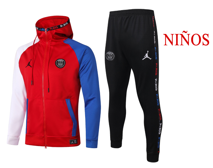 Chándal PSG x Jordan 2020/21 (Rojo) - NIÑOS - Haga click en la imagen para cerrar