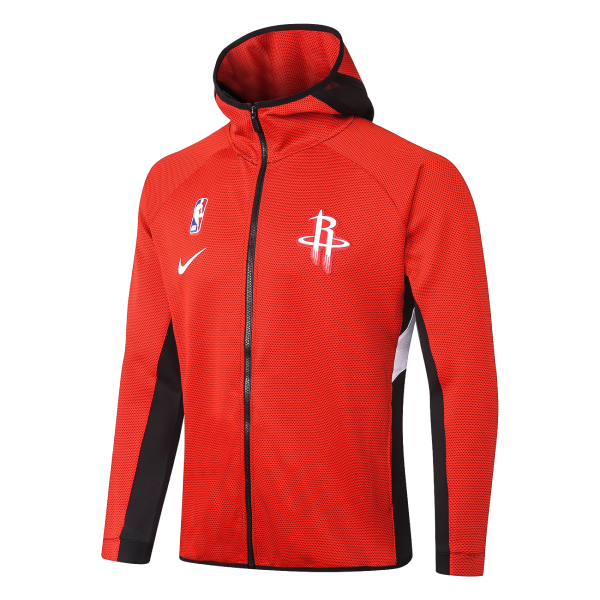 Chaqueta con capucha Houston Rockets - Red - Haga click en la imagen para cerrar