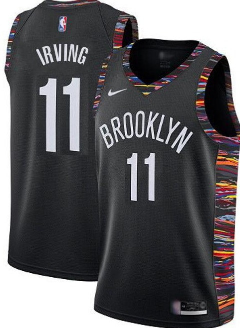 Kyrie Irving, Brooklyn Nets 2018/19 - City Edition - Haga click en la imagen para cerrar