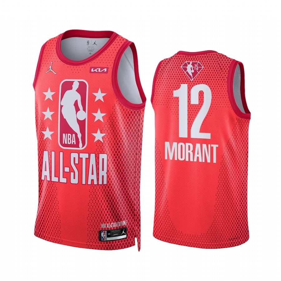 Ja Morant - 2022 All-Star Maroon - Haga click en la imagen para cerrar