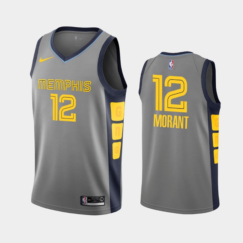 Ja Morant, Memphis Grizzlies - City Edition - Haga click en la imagen para cerrar
