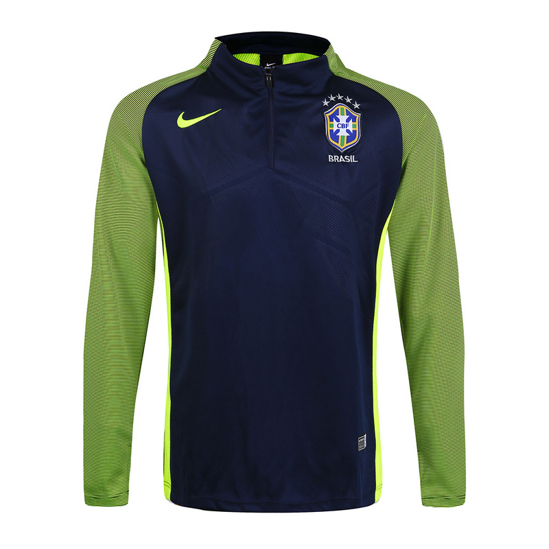Sudadera Brasil 2016/17-Green - Haga click en la imagen para cerrar