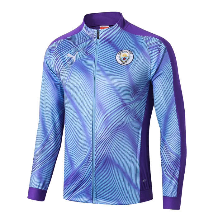 Chaqueta Manchester City 2019/20 - Azul - Haga click en la imagen para cerrar