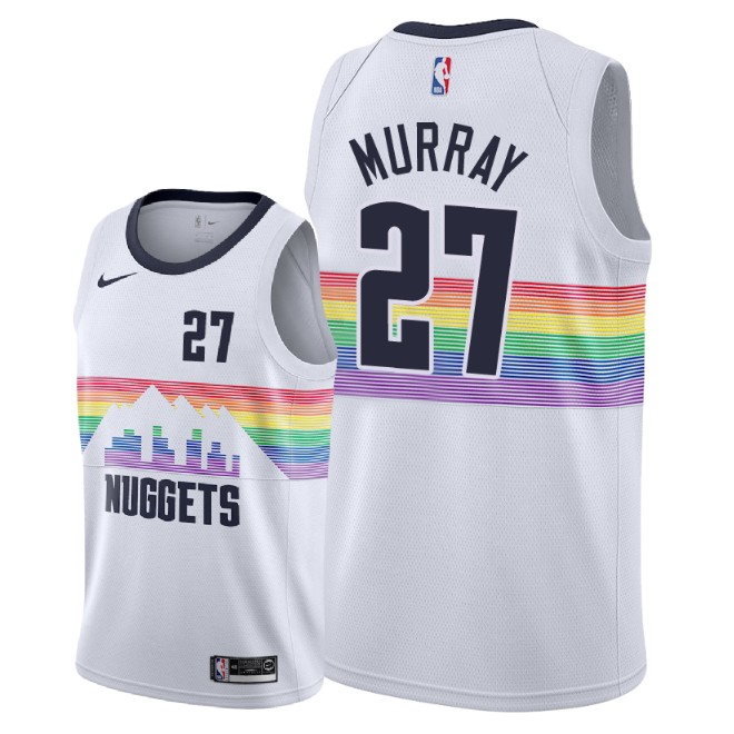 Jamal Murray, Denver Nuggets 2018/19 - City Edition - Haga click en la imagen para cerrar
