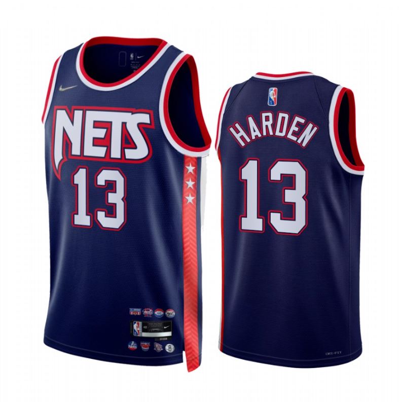James Harden, Brooklyn Nets 2021/22 - City Edition - Haga click en la imagen para cerrar