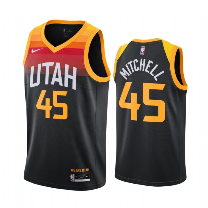 Donovan Mitchell, Utah Jazz 2020/21 - City Edition - Haga click en la imagen para cerrar