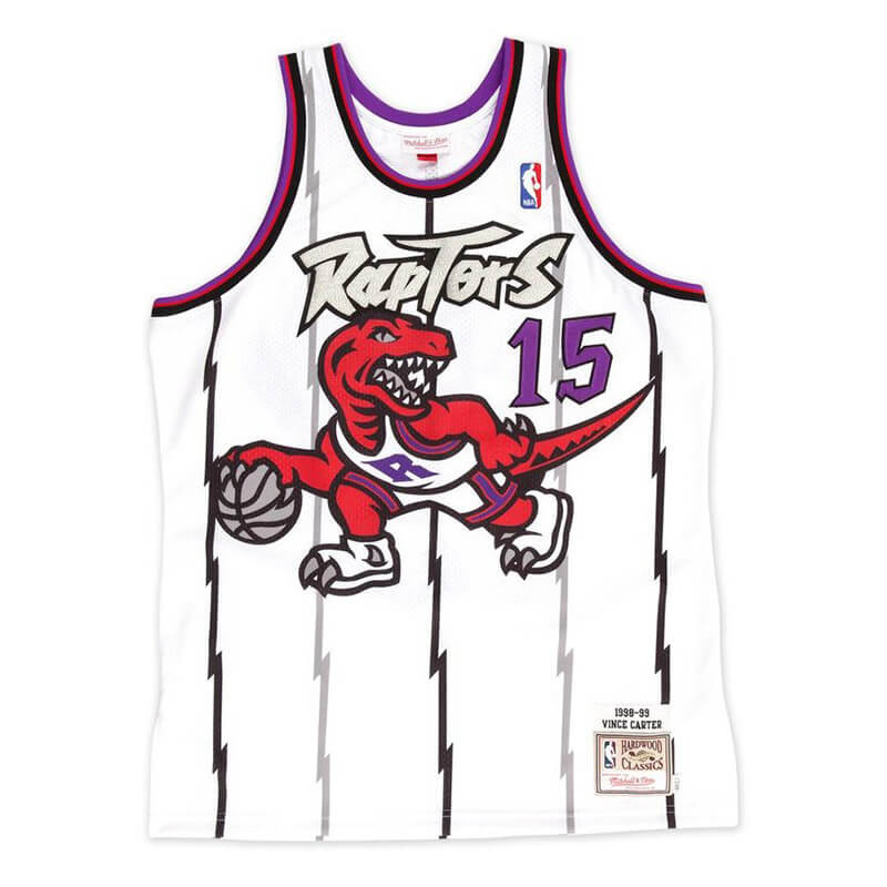 Vince Carter, Toronto Raptors Mitchell&Ness - White - Haga click en la imagen para cerrar