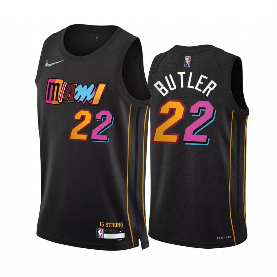 Jimmy Butler, Miami Heat 2021/22 - City Edition - Haga click en la imagen para cerrar