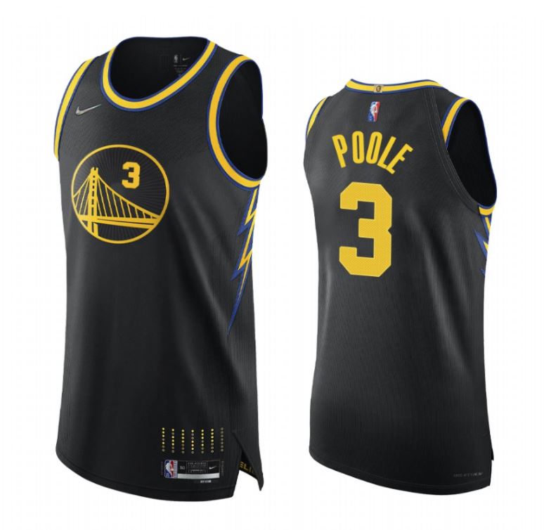 Jordan Poole, Golden State Warriors 2021/22 - City - Haga click en la imagen para cerrar