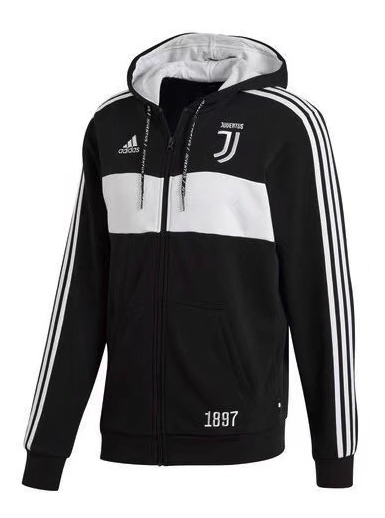 Chaqueta con capucha Juventus 2019/20 - Negro - Haga click en la imagen para cerrar