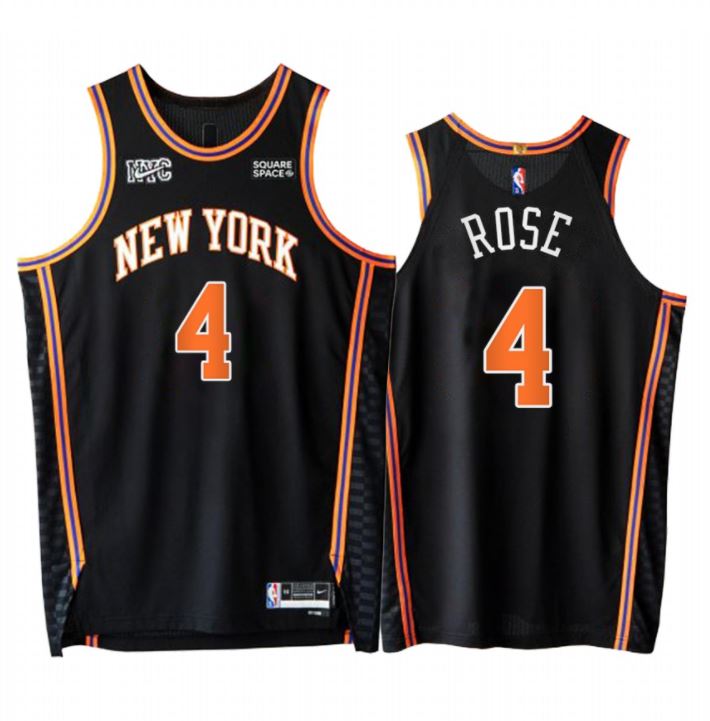 Derrick Rose, New York Knicks 2021/22 - City Edition - Haga click en la imagen para cerrar