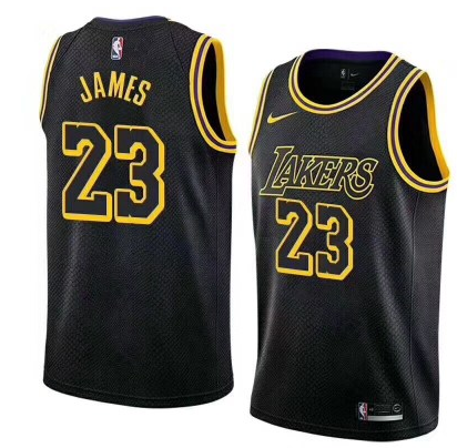 LeBron James, Los Angeles Lakers - City Edition - Haga click en la imagen para cerrar