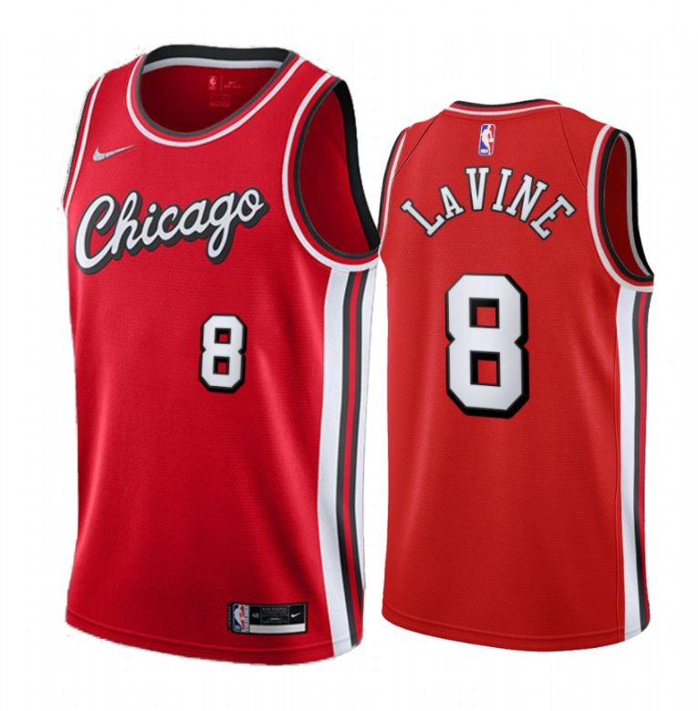 Zach LaVine, Chicago Bulls 2021/22 - City Edition - Haga click en la imagen para cerrar