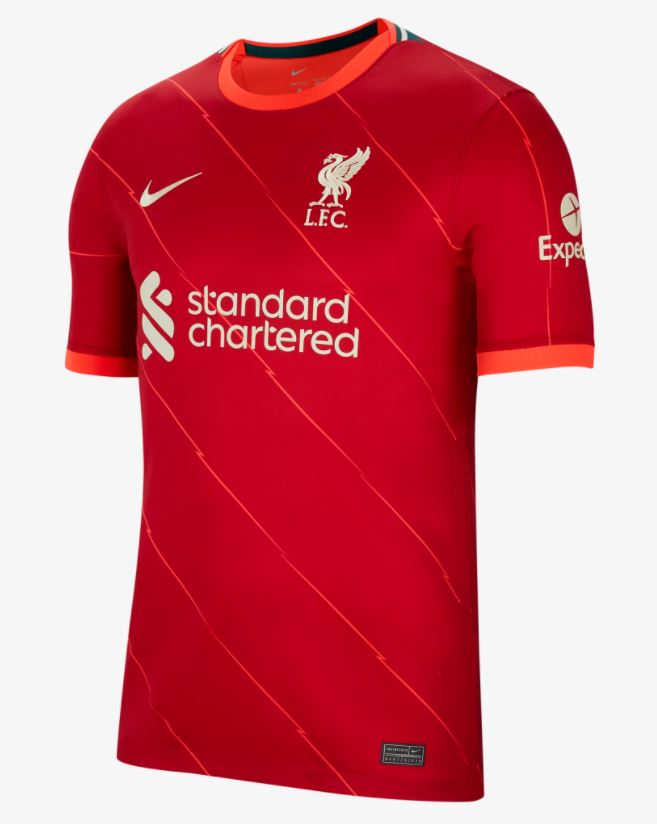 Liverpool 1a Equipación 2021/22 - Authentic - Haga click en la imagen para cerrar