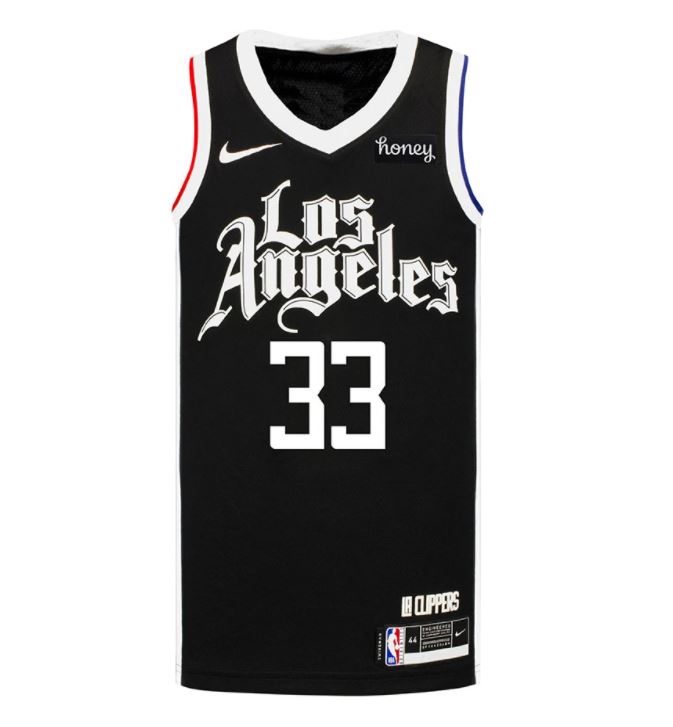 Nicolas Batum, Los Angeles Clippers 2020/21 - City Edition - Haga click en la imagen para cerrar
