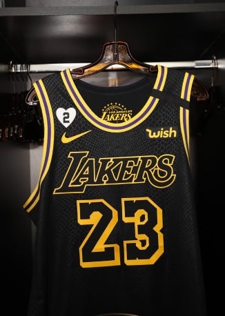 LeBron James, Los Angeles Lakers 'Black Mamba' - Haga click en la imagen para cerrar