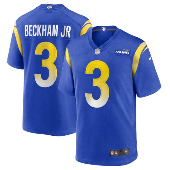 Odell Beckham Jr, Los Angeles Rams - Royal - Haga click en la imagen para cerrar