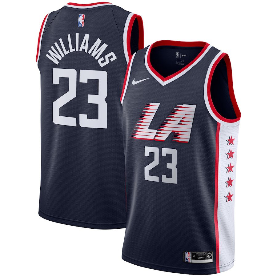 Lou Williams, LA Clippers 2018/19 - City Edition - Haga click en la imagen para cerrar