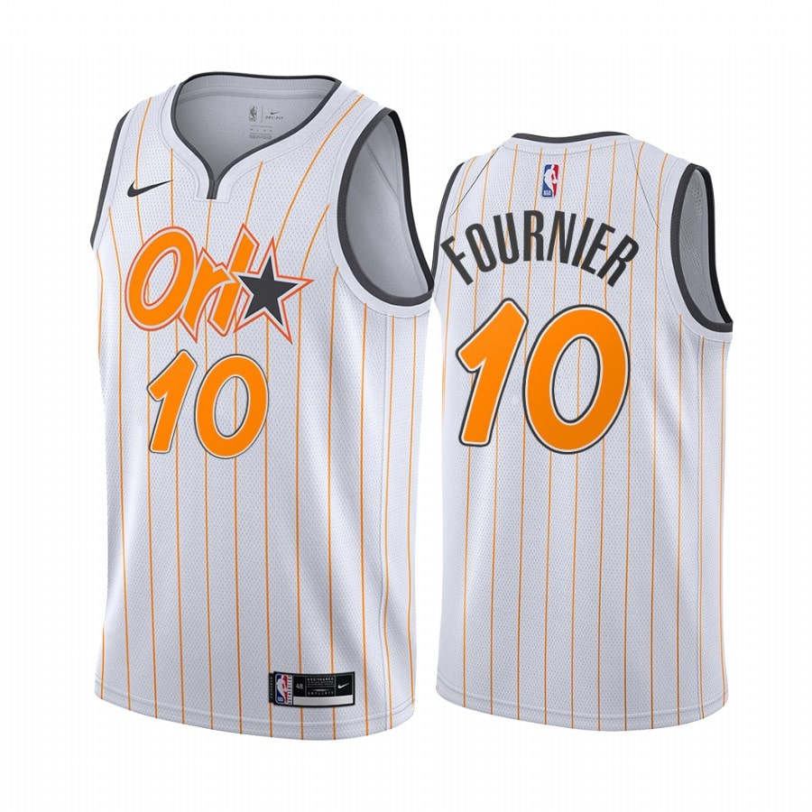 Evan Fournier, Orlando Magic 2020/21 - City Edition - Haga click en la imagen para cerrar