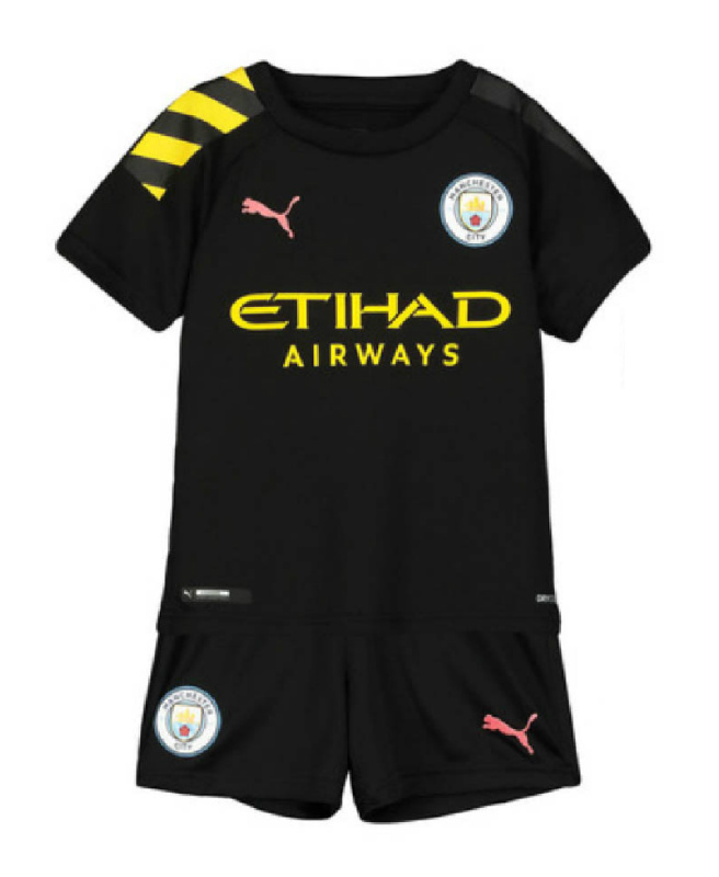 Manchester City 2a Equipación 2019/20 Kit Junior - Haga click en la imagen para cerrar