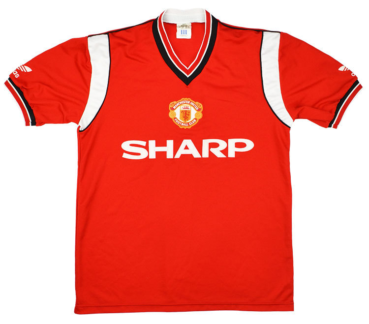 Camiseta Manchester United 1984-86 - Haga click en la imagen para cerrar