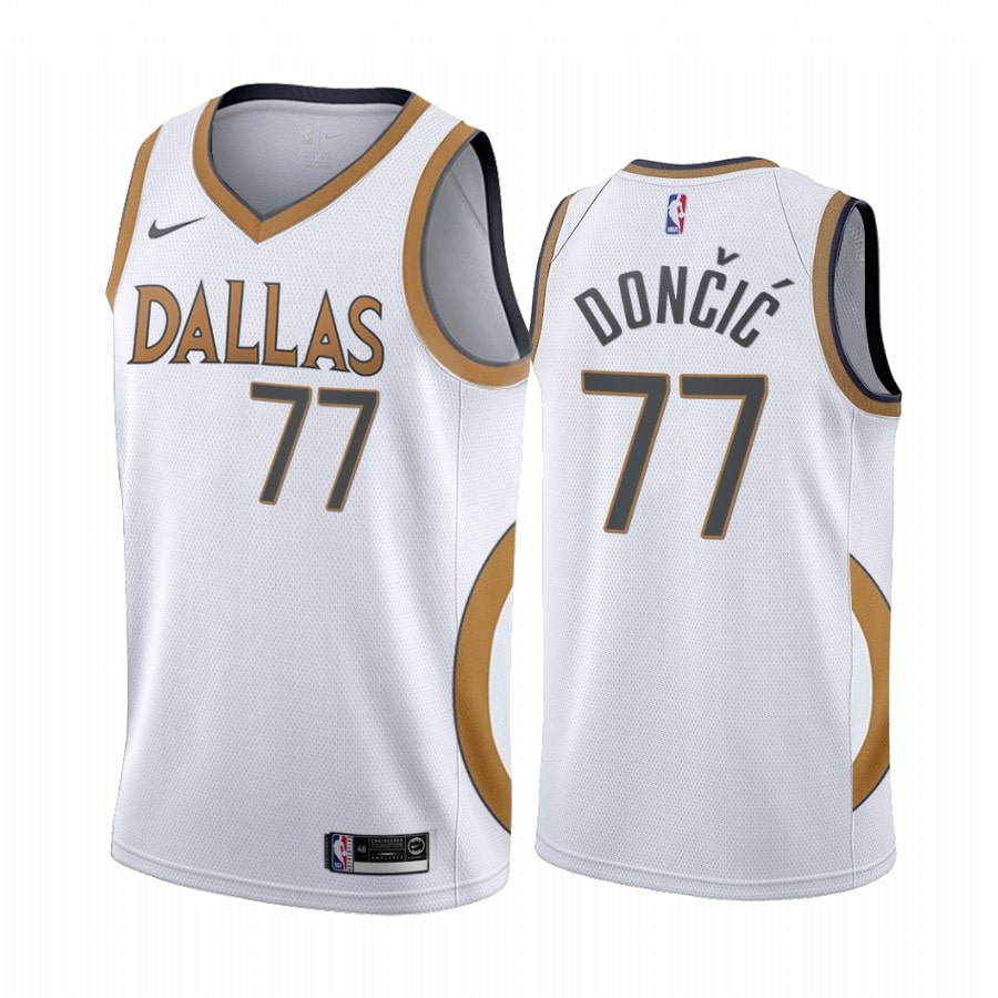 Luka Doncic, Dallas Mavericks 2020/21 - City Edition - Haga click en la imagen para cerrar