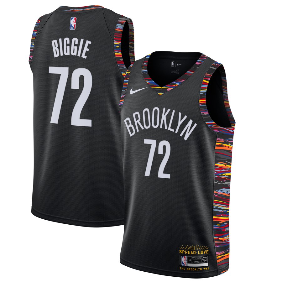 The Notorious BIG, Brooklyn Nets 2018/19 - City Edition - Haga click en la imagen para cerrar