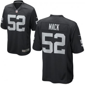 Khalil Mack, Oakland Raiders - Negro - Haga click en la imagen para cerrar