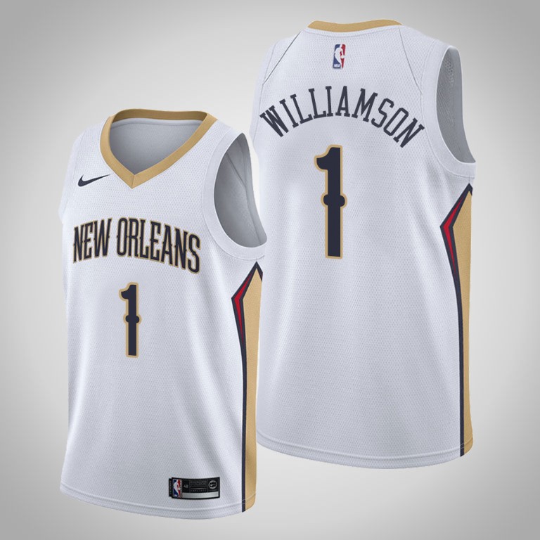 Zion Williamson, New Orleans Pelicans 2018/19 - Association - Haga click en la imagen para cerrar