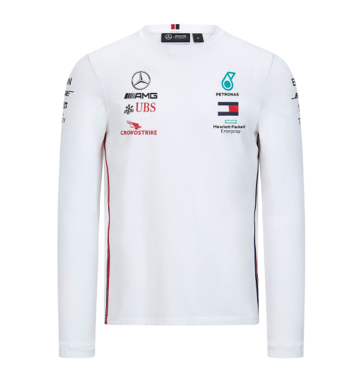 Camiseta Mercedes AMG Petronas 2020 ML - Blanco - Haga click en la imagen para cerrar