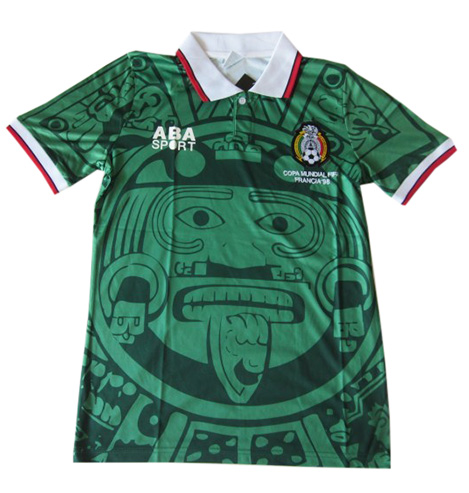 Camiseta Mexico Retro Mundial 1998 - Haga click en la imagen para cerrar