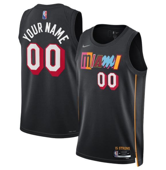 Custom, Miami Heat 2021/22 - City Edition - Haga click en la imagen para cerrar