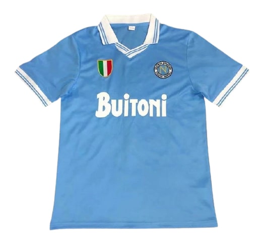 Camiseta Napoli 1986/87 - Haga click en la imagen para cerrar