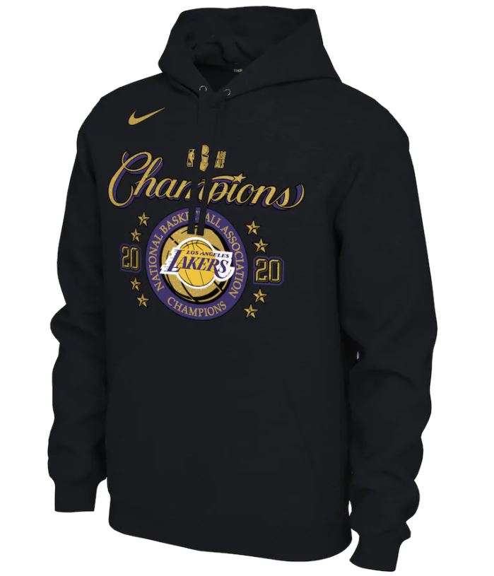 Sudadera Los Angeles Lakers 2020 NBA Champions - Haga click en la imagen para cerrar