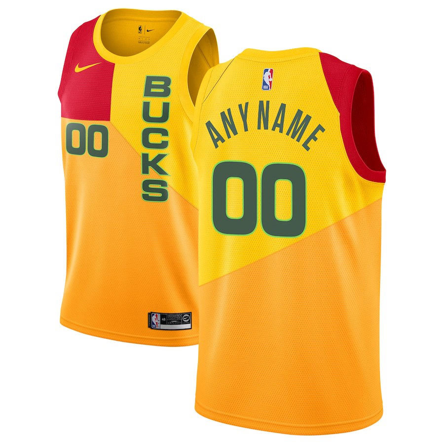 Custom, Milwaukee Bucks 2018/19 - City Edition - Haga click en la imagen para cerrar