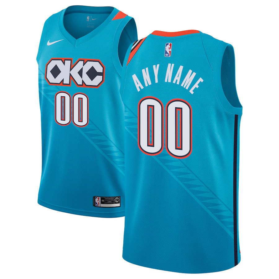 Custom, Oklahoma City Thunder 2018/19 - City Edition - Haga click en la imagen para cerrar
