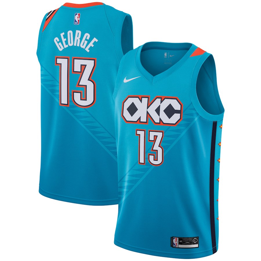 Paul George, Oklahoma City Thunder 2018/19 - City Edition - Haga click en la imagen para cerrar